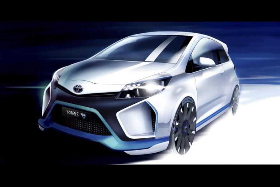  Toyota Yaris Hybrid-R Concept 2013 года  (фото 34 из 42)